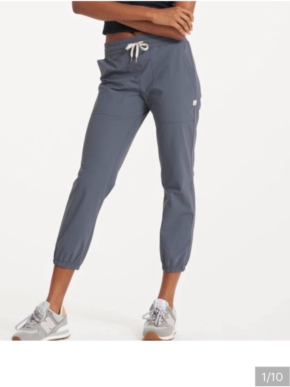 Vuori Women’s Miles Jogger Azure Blue Grey XL